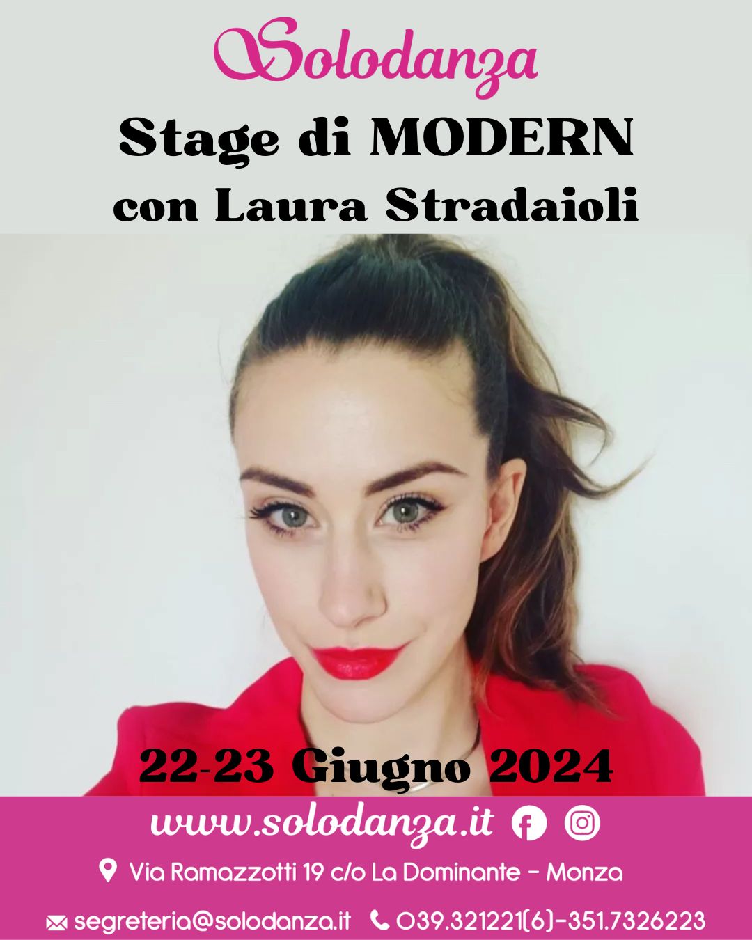 Stage di MODERN con Laura Stradaioli