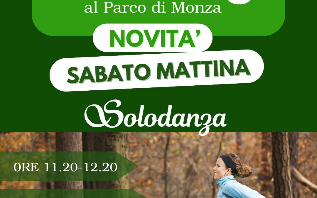 NOVITA’ OUTDOOR TRAINING AL SABATO MATTINA