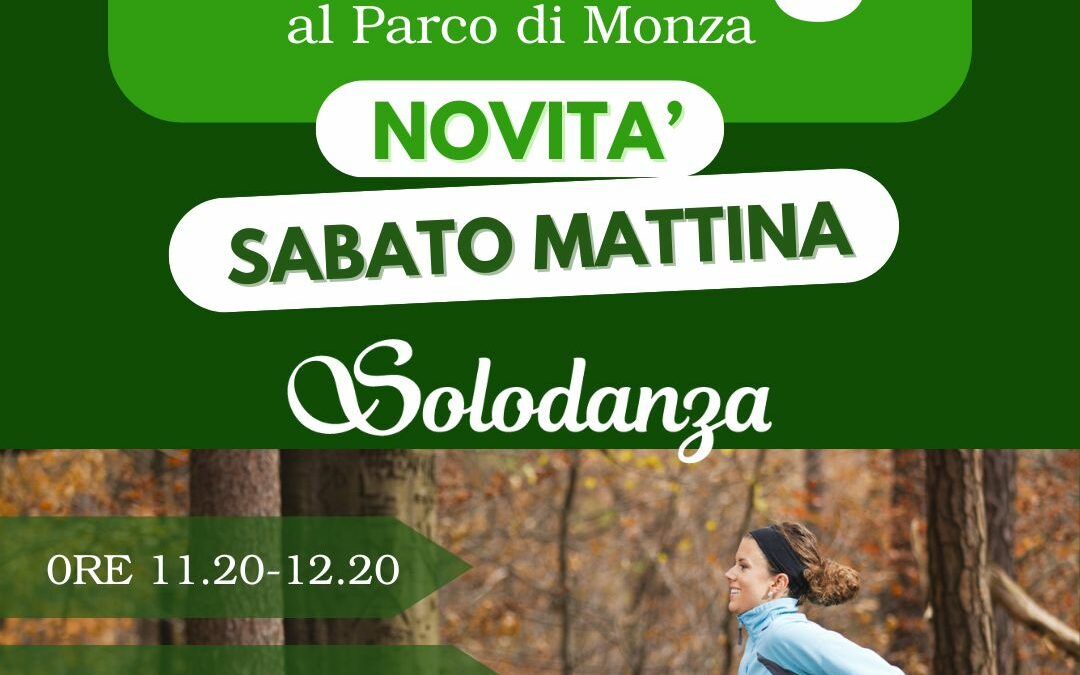 NOVITA’ OUTDOOR TRAINING AL SABATO MATTINA